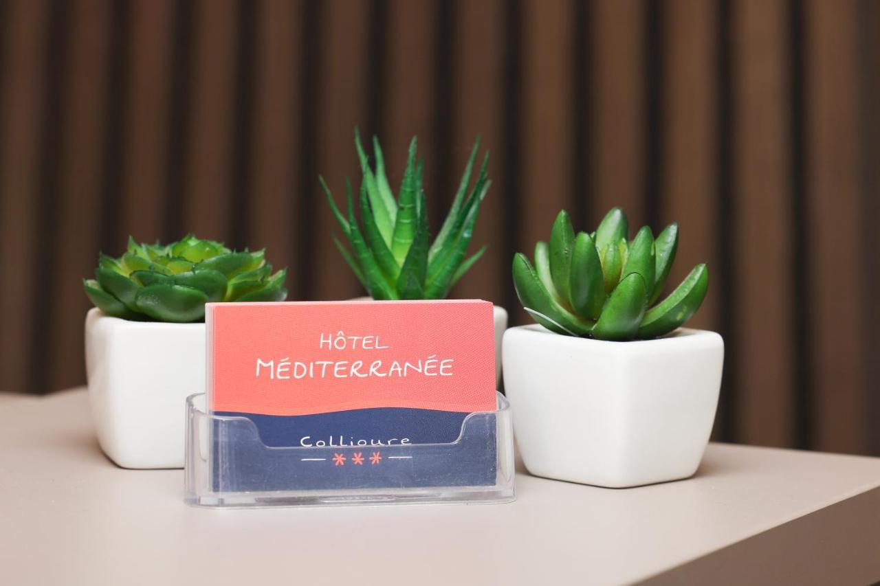 Hotel Mediterranee Коллиур Экстерьер фото