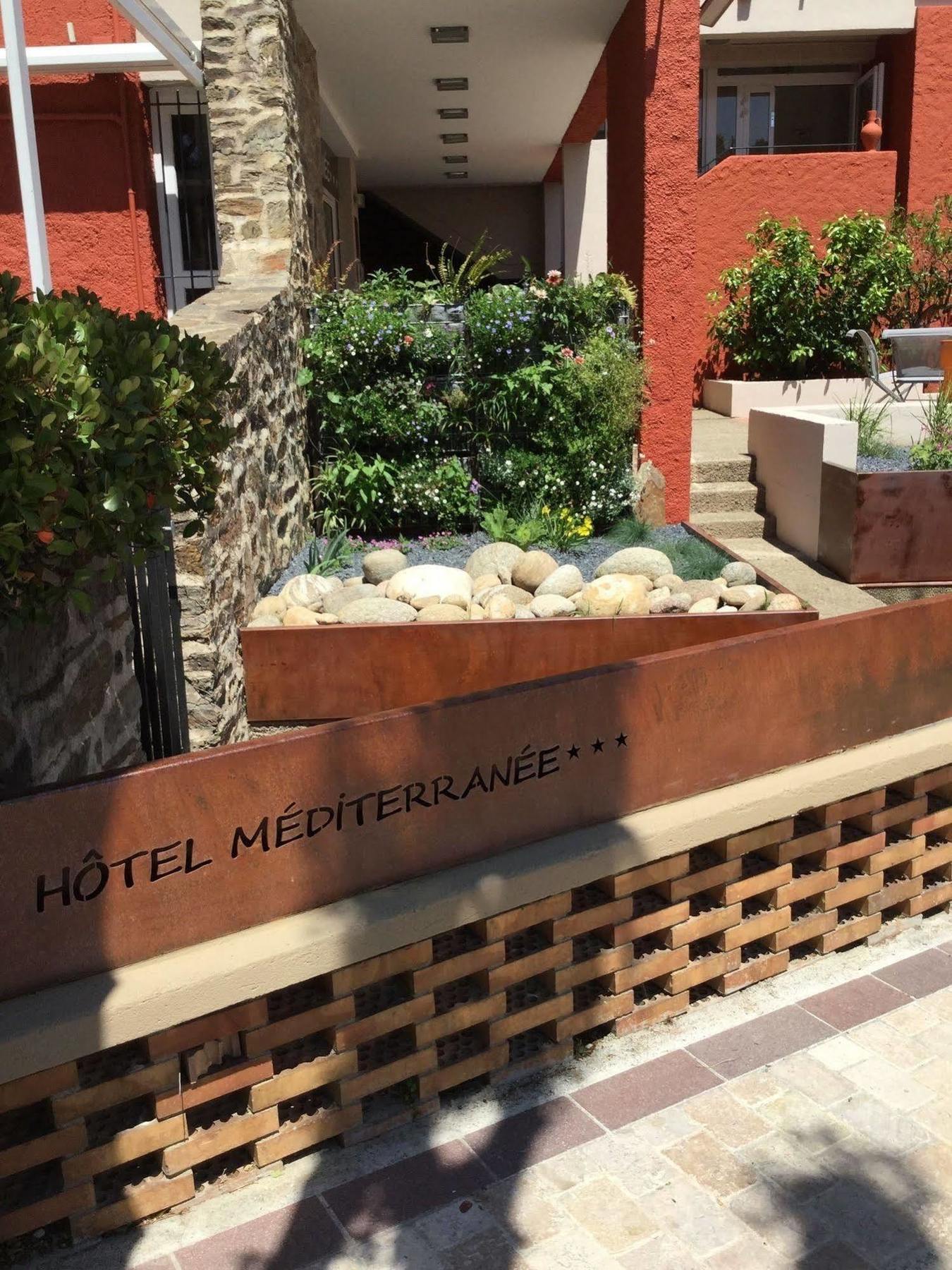 Hotel Mediterranee Коллиур Экстерьер фото